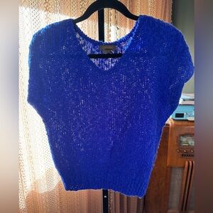 VTG Vibrant Blue Women's Sweater